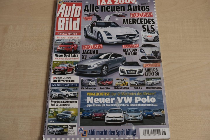 Deckblatt Auto Bild (28/2009)